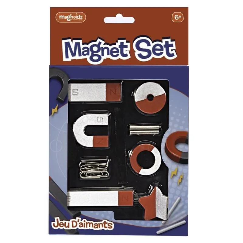Keycraft Magnoidz Red & Silver Magnetic Set