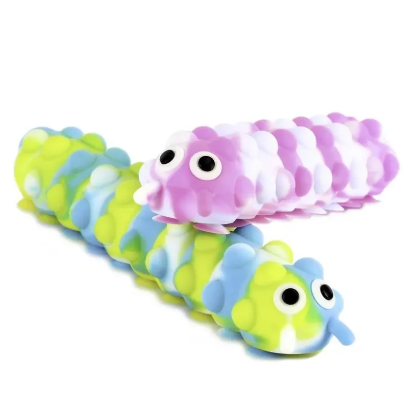 Keycraft Tutti Frutti Caterpillar – 10‑Inch Assorted Color Toy