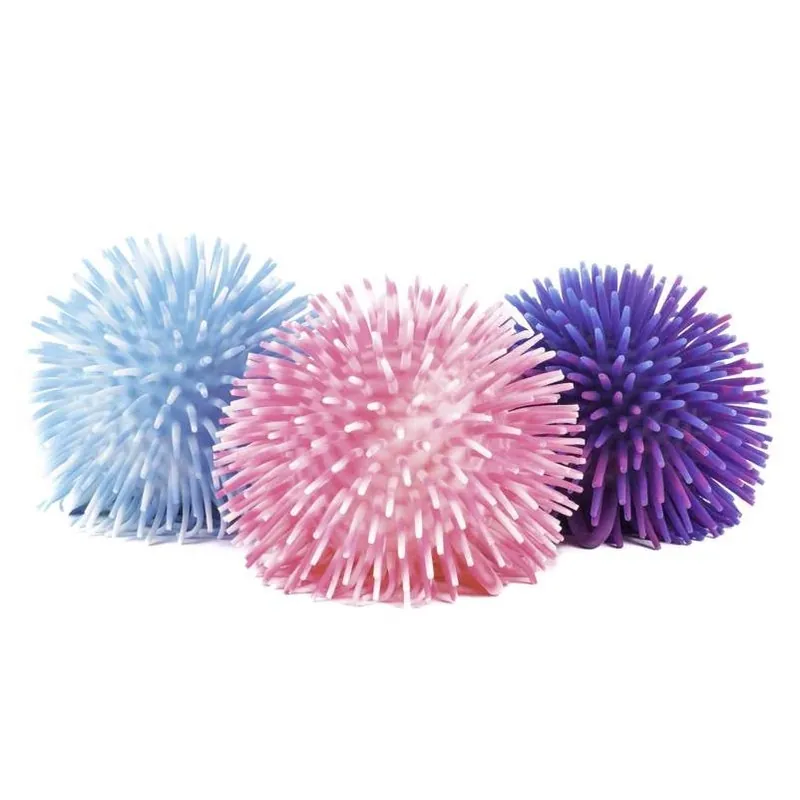 Keycraft Assorted Tutti Frutti Puffer Ball Keychain – Bright Mini Accessory For Kids