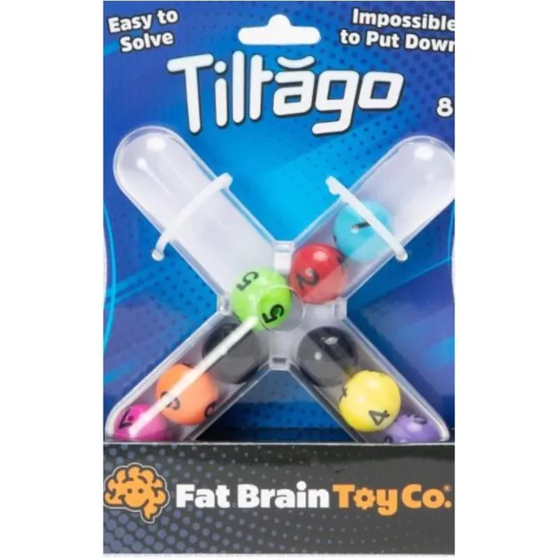 Fat Brain Toy Tiltago Multicolored – Interactive Balance Toy For Kids 8+