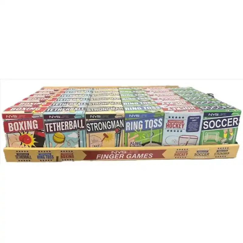 Nys Life Assorted Sports Finger Games For Ages 4+