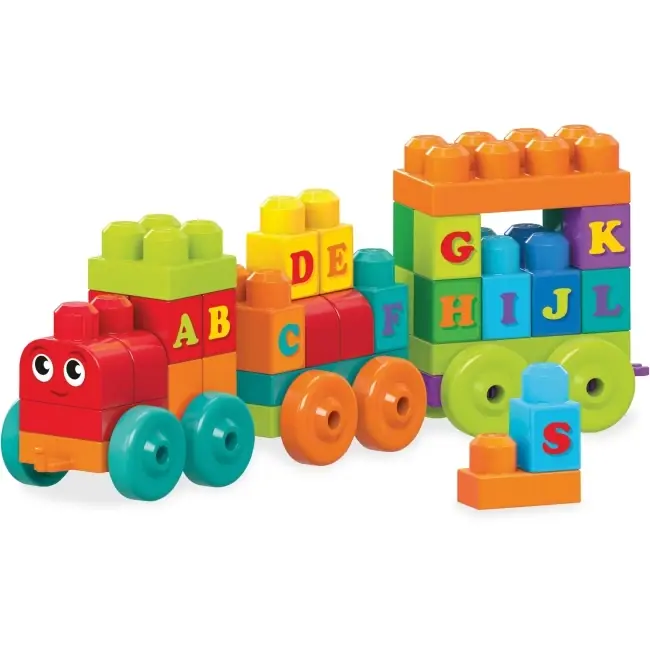 First Builders Abc Learning Train Building Set - Educational Play Kit