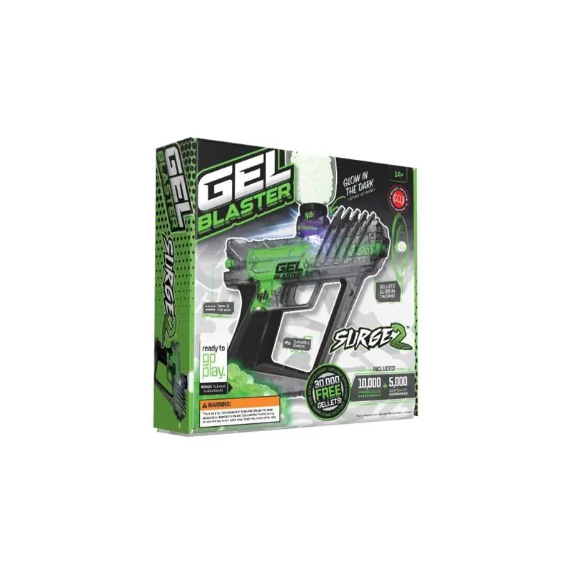 Gel Blaster Surge 2 Blaster Gray With Rechargeable Battery