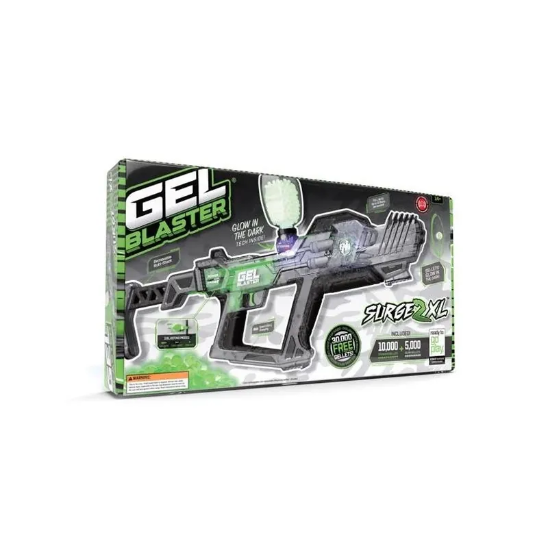 Gray Surge 2 XL Gel Blaster – High‑Capacity Foam Ball Shooter