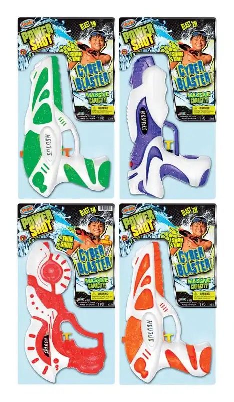 Ja-Ru Splash Outdoor Water Toys Water Gun Plastic 1 Pk