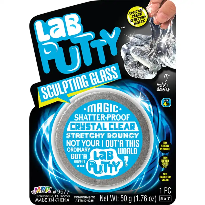 Lab Putty Toy Polymer Clear 1.76 Oz - Model 9577