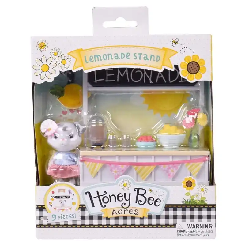 Honey Bee Acres Sweet Lemonade Stand Play Set For Ages 3+ Multicolored
