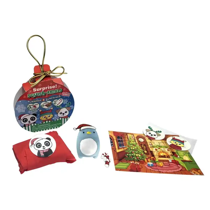 Squishamals Surprise Squishy Animal Toy Multicolored