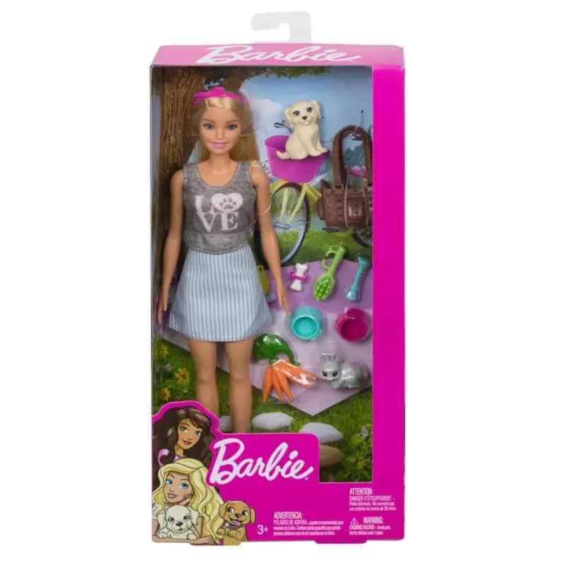 Mattel Barbie Doll And Pets Multicolored For Ages 3+
