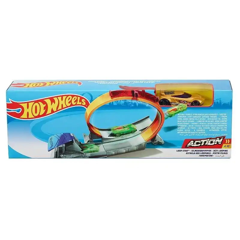 Hot Wheels Loop Star Playset With Car - Model 30368845 By Mattel
