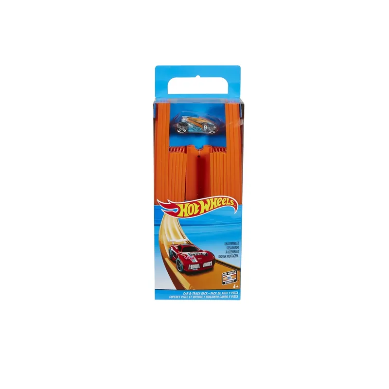 Track With Car Multicolored 37 Piece Set For Ages 4+