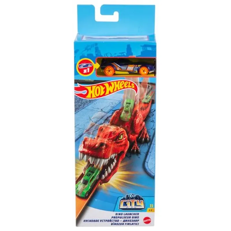 Hot Wheels City Nemesis Launcher Assorted 2 Pc