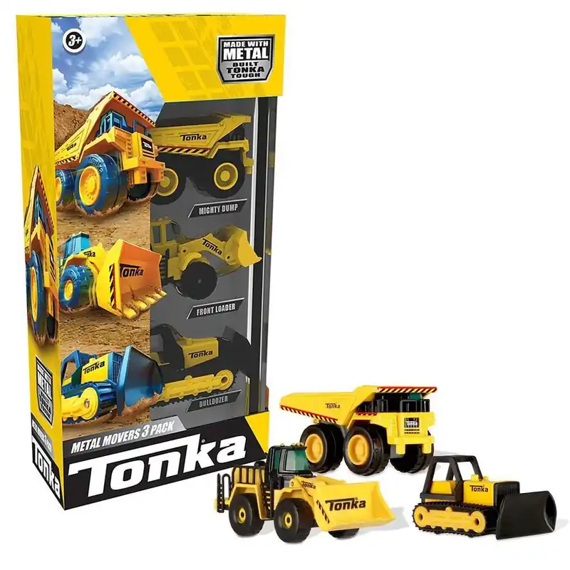 Schylling Tonka Movers Trucks Black/Yellow