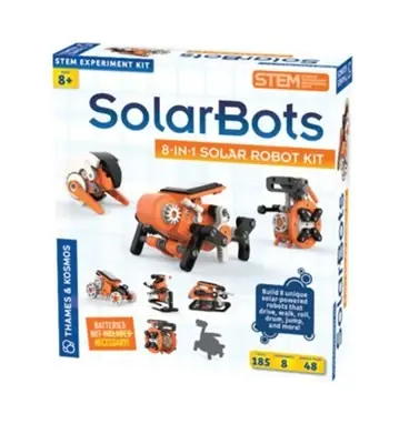 Solarbots 8-in-1 Solar Robot Science Experiment Kit