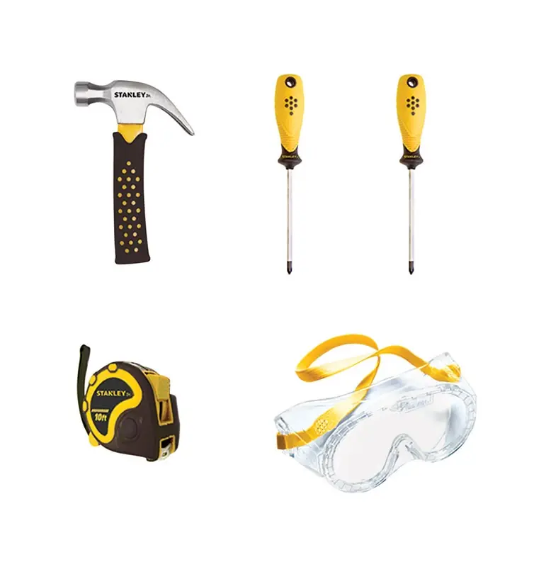 STANLEY Jr. Tool Set Multicolored 5 Pc