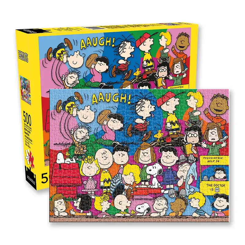 Aquarius Multicolored Jigsaw Puzzle 500 Pieces - Fun Challenge For All Ages