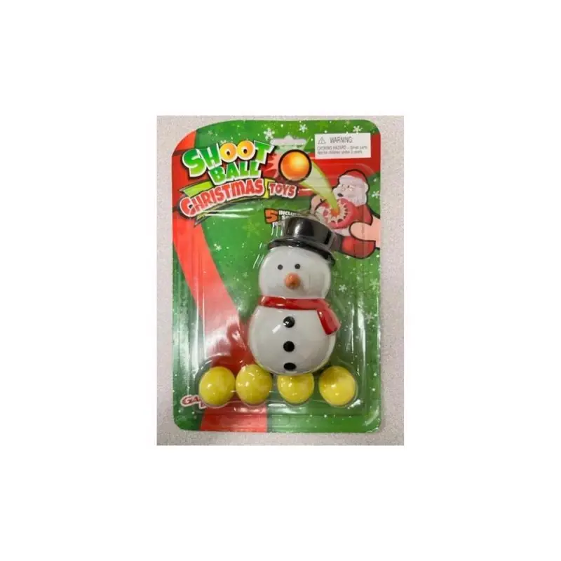 Mastertoys Snowman Ball Popper Toy For Ages 3 And Up, 1 Piece