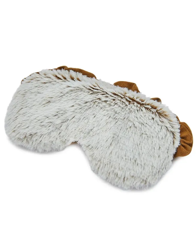 Marshmallow Microwavable Eye Masks Brown/gray - Comfort And Relaxation
