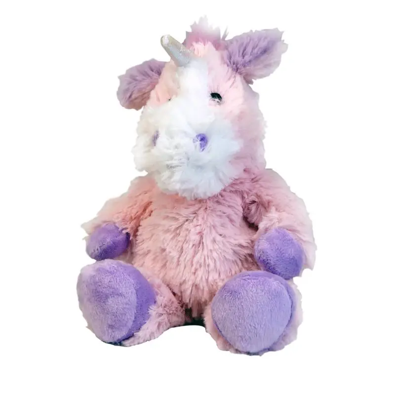 Junior Unicorn Plush Stuffed Animal - Pink/purple 6.5" X 5"