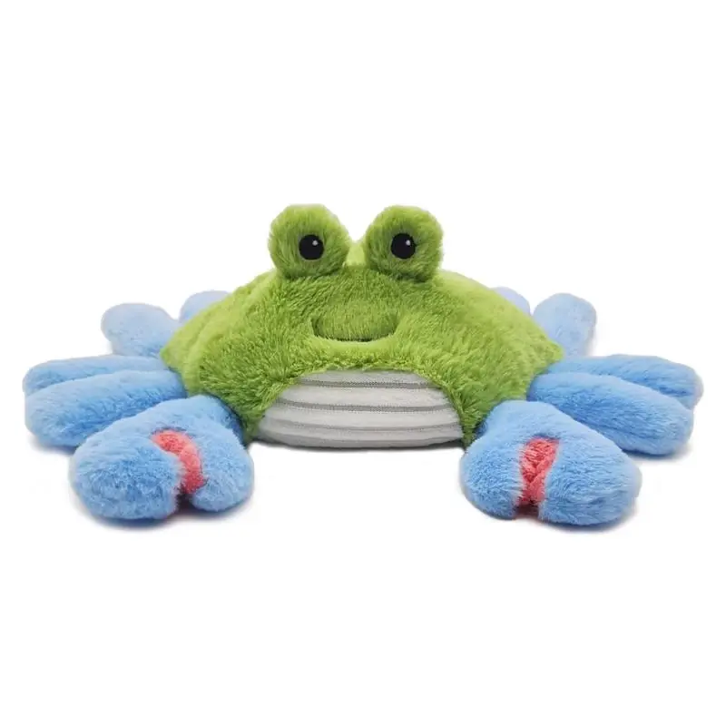 Warmies Blue Plush Crab Stuffed Animal, 13 X 8 X 6 Inches