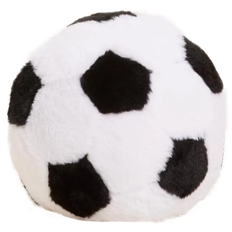 Warmies Plush Soccer Ball Stuffed Animal Black/white 13 Inch