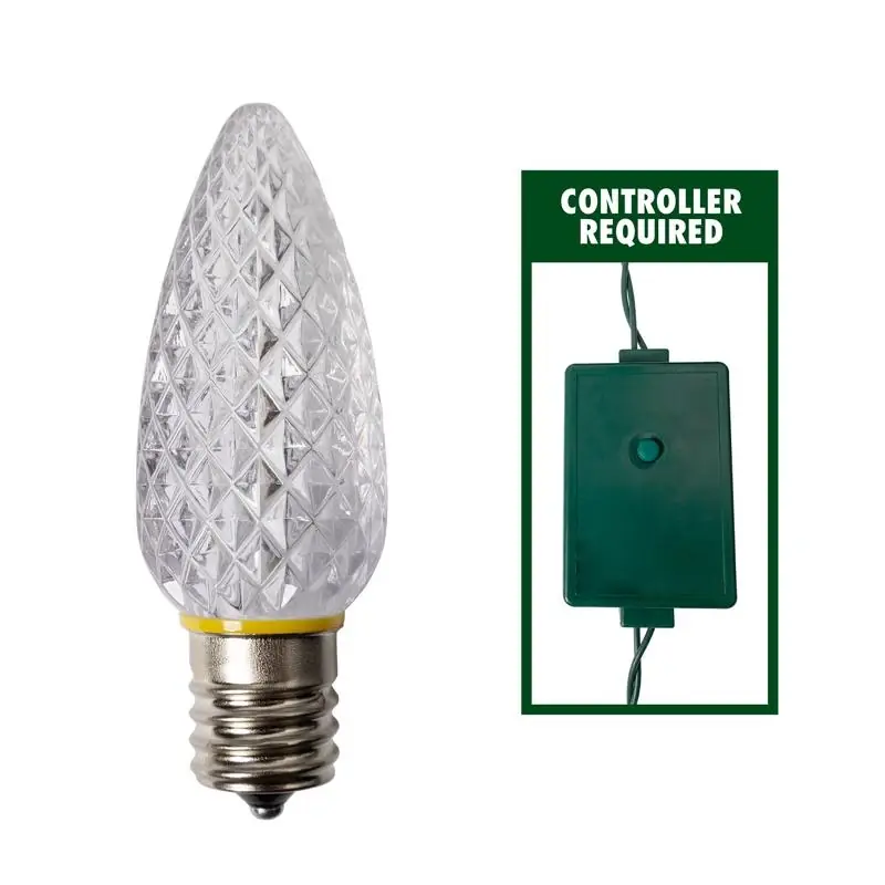 Holiday Bright Lights LED C9 RGBW 25 Ct Replacement Christmas Light Bulbs