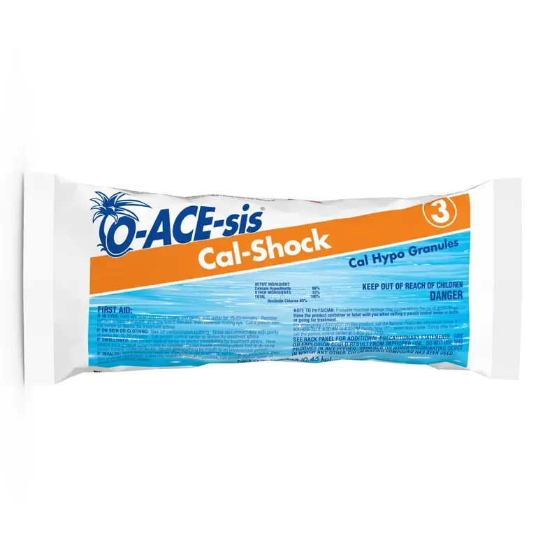 Granule Cal-shock 1 Lb - Fast Dissolving Pool Shock Treatment