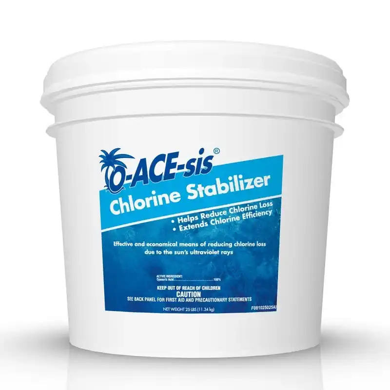 Granule Chlorine Stabilizer 25 Lb For Swimming Pools