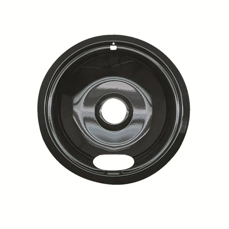 Electric Range Drip Pan, A Series Plug-In Element, Non-Stick Porcelain, 8 In.