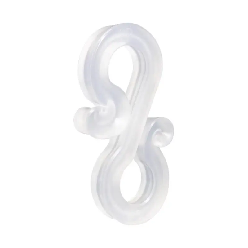 Holiday Gutter/shingle S-hook Clips Plastic 100 Count - Model 73004-100cosacp
