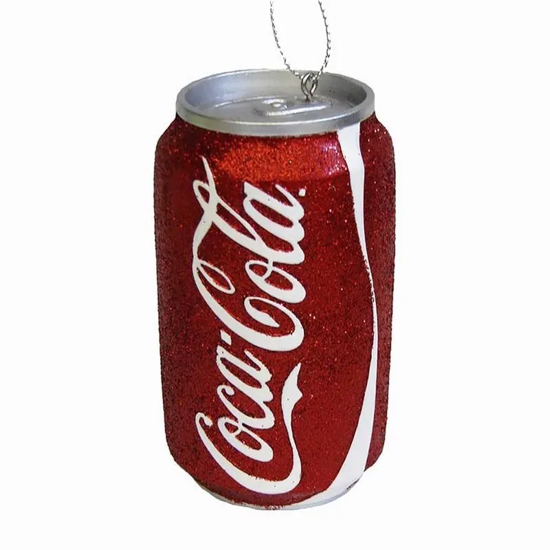 Kurt S. Adler Red Coca-Cola Can Ornament 3.5 In.