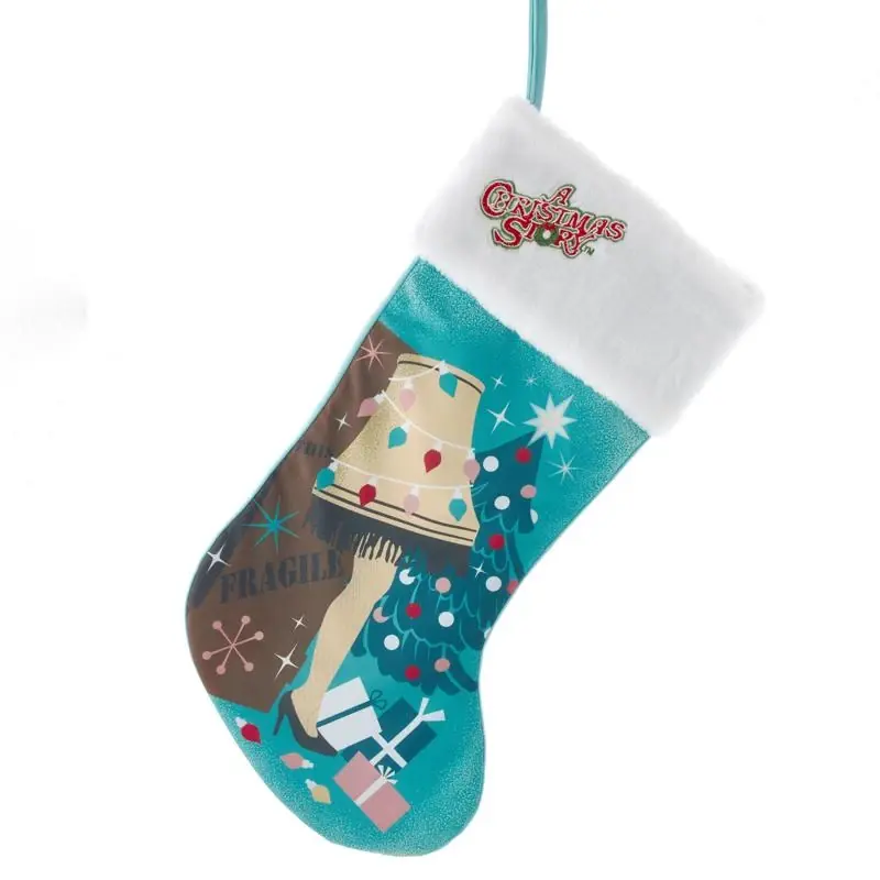 Kurt S. Adler Christmas Story Leg Lamp 19 Inch Christmas Stocking
