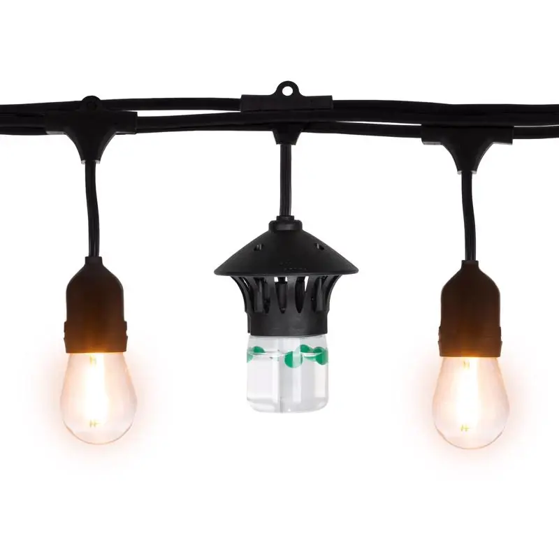 TIKI BiteFighter LED String Lights Clear 36 Ft. 14 Lights