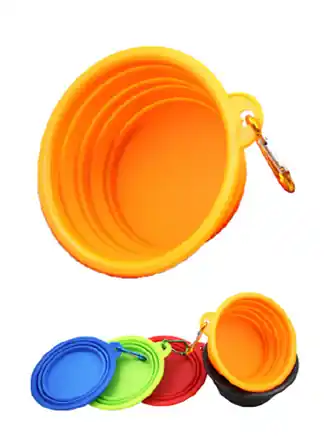 Diamond Visions Pop Up Pet Bowl Silicone 1 Pk