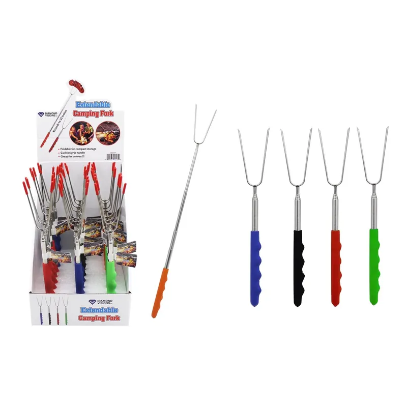 Diamond Visions Assorted Extendable Camping Fork 23 In. L 1 Pk