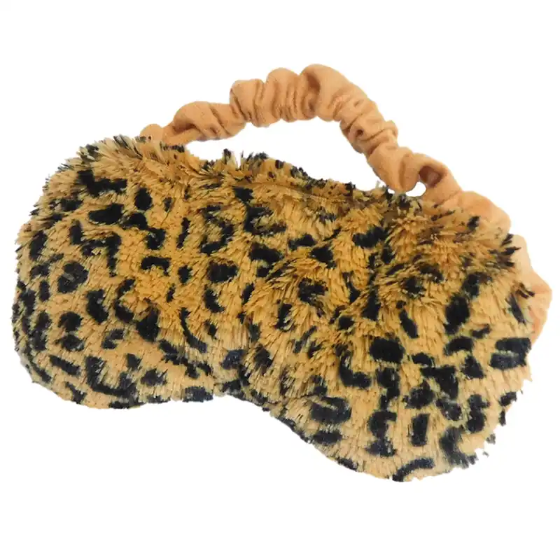 Tawny Eye Masks Black/brown - Microwavable Scented Weighted Eye Mask