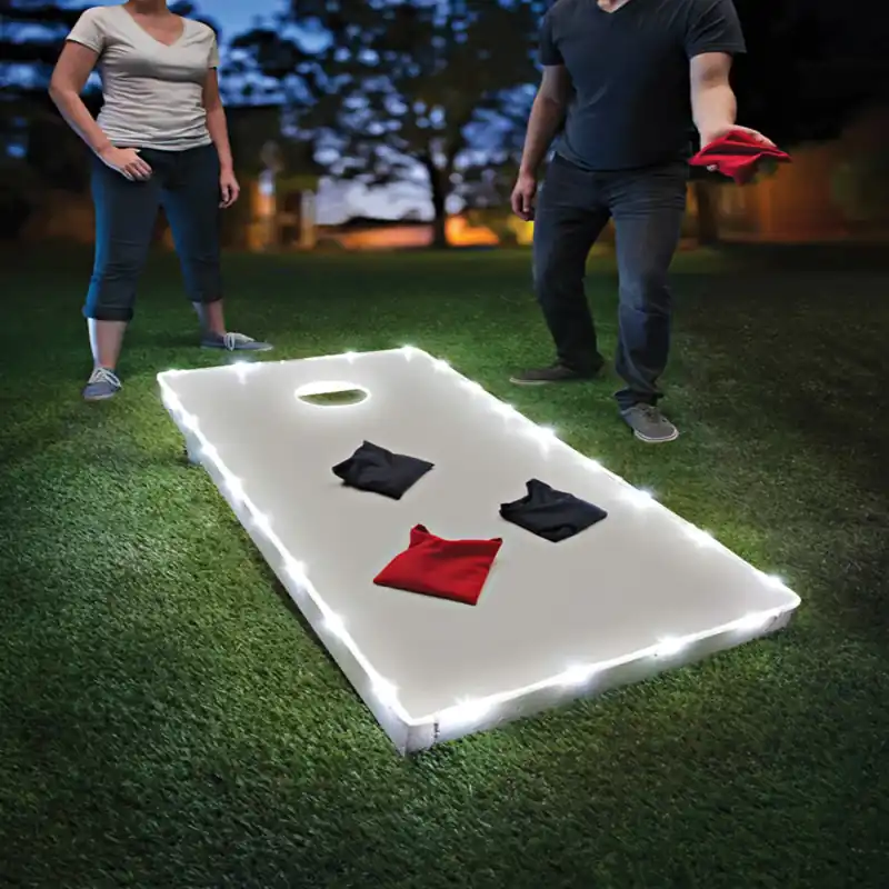 Brightz Toss Brightz White LED ABS Plastics 1 Pk