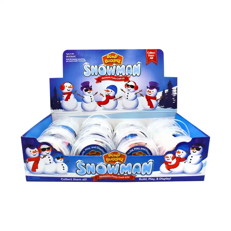 Snowman Craft Kit Assorted 1 Piece - Fun For Ages 5 And Up