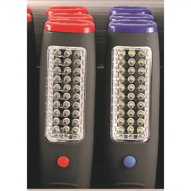 240 Lumens Assorted Led Work Light Flashlight With Aa Battery Compatibility