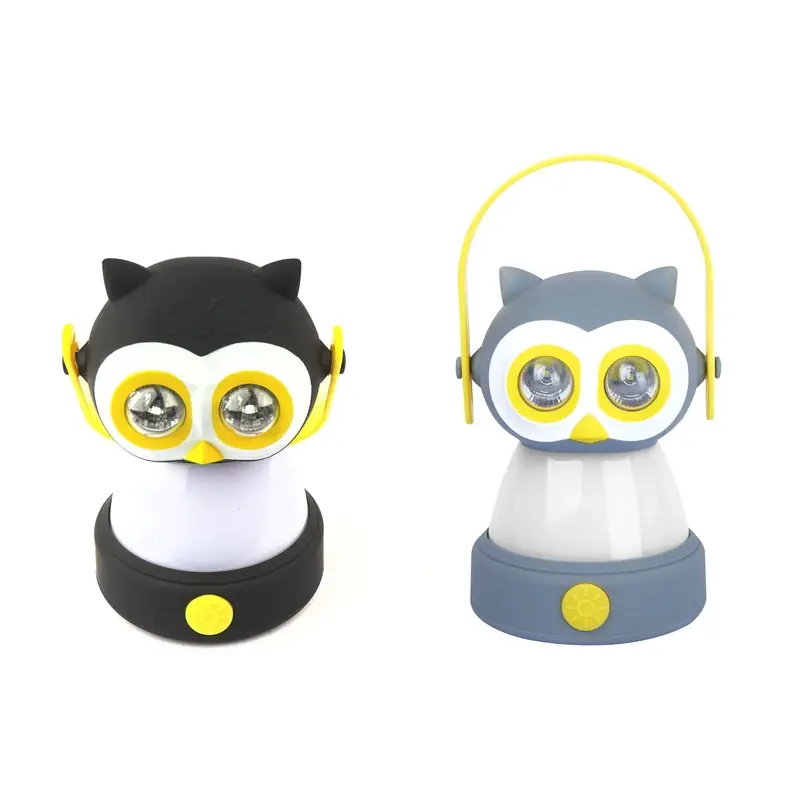 Owl Camping Lantern 12 In. Assorted Colors Model 08-3080