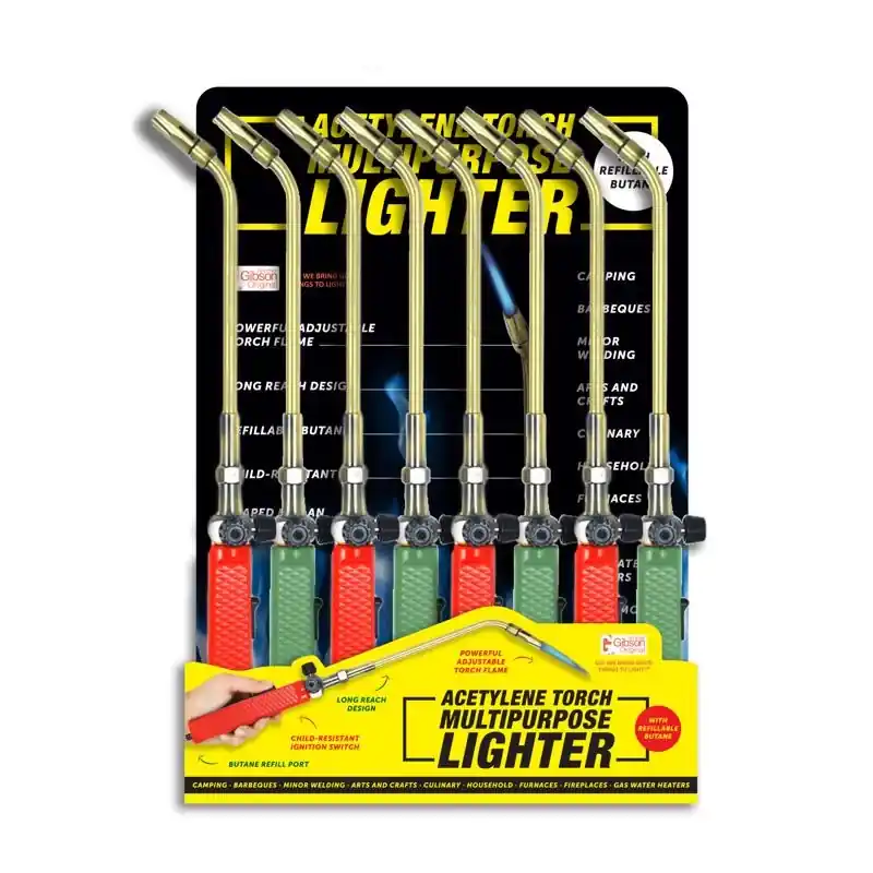 Gibson Assorted Torch Lighter 1 Pk