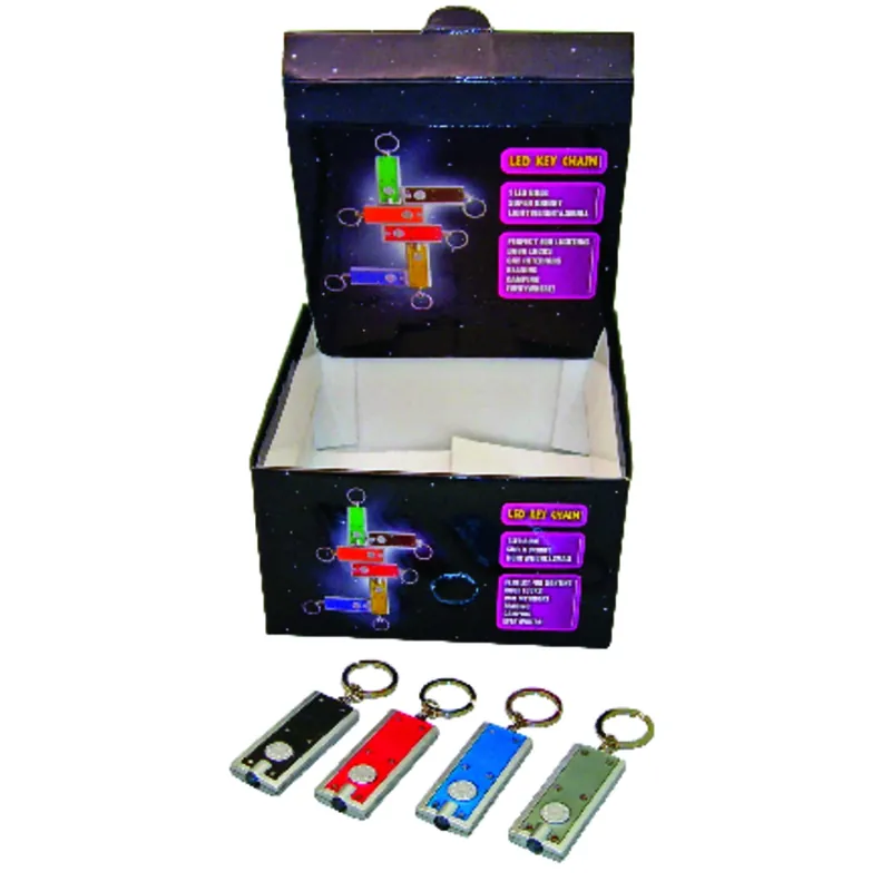 Diamond Visions Plastic Assorted LED Keychain