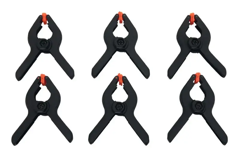 Home Plus Mini Spring Clamp Set 6 Pk