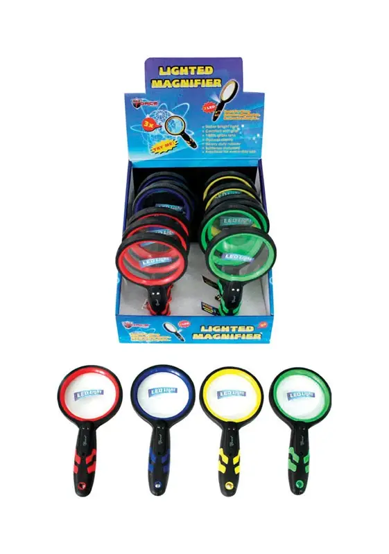 Diamond Visions Round 3 Times LED Magnifying Glass