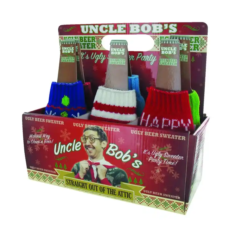 Uncle Bob‘s Assorted Polyester Ugly Bottle Sweater