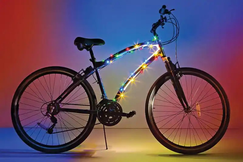 Brightz Cosmic Brightz Multicolor LED Bike Accessory ABS Plastics 1 Pk