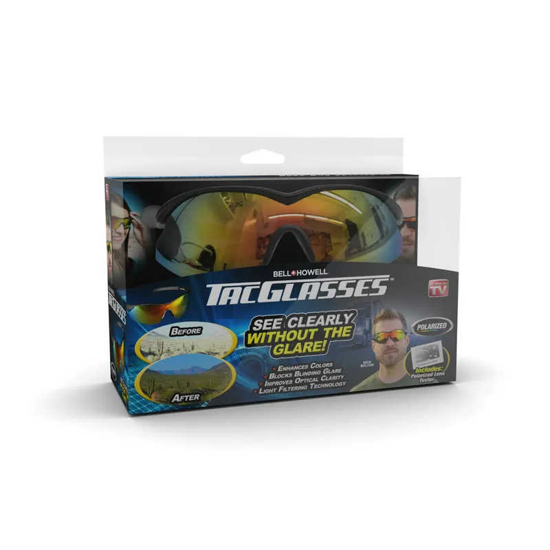 As Seen On Tv Bell & Howell Polarized Tac Sunglasses 1 Pk