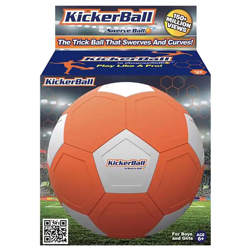 KickerBall Swerve Ball Sports Soccer Ball 1 Pk