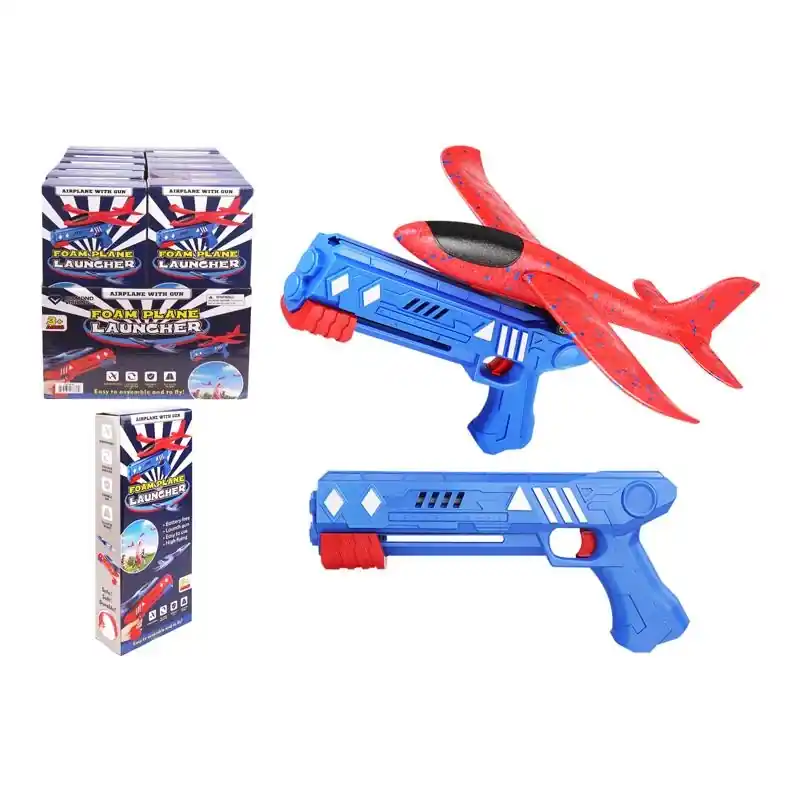 Diamond Visions Toy Launcher Glider Plane Shooter Foam 1 Pk