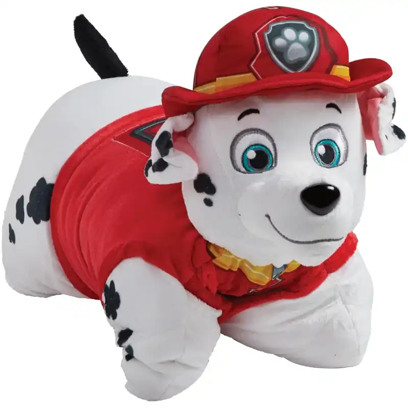 Nickelodeon Paw Patrol Marshall Plush Toy 16" Multicolored Polyester